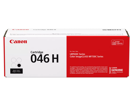 Canon 046 H Black Toner Cartridge (High Capacity) (1254C001)