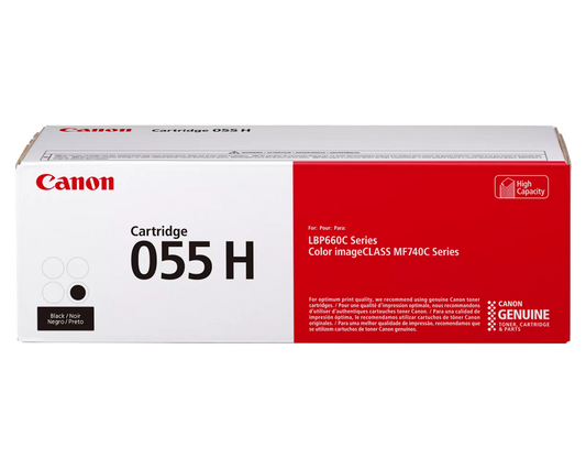 Canon 055 H Black Toner Cartridge (High Capacity) (3020C001)