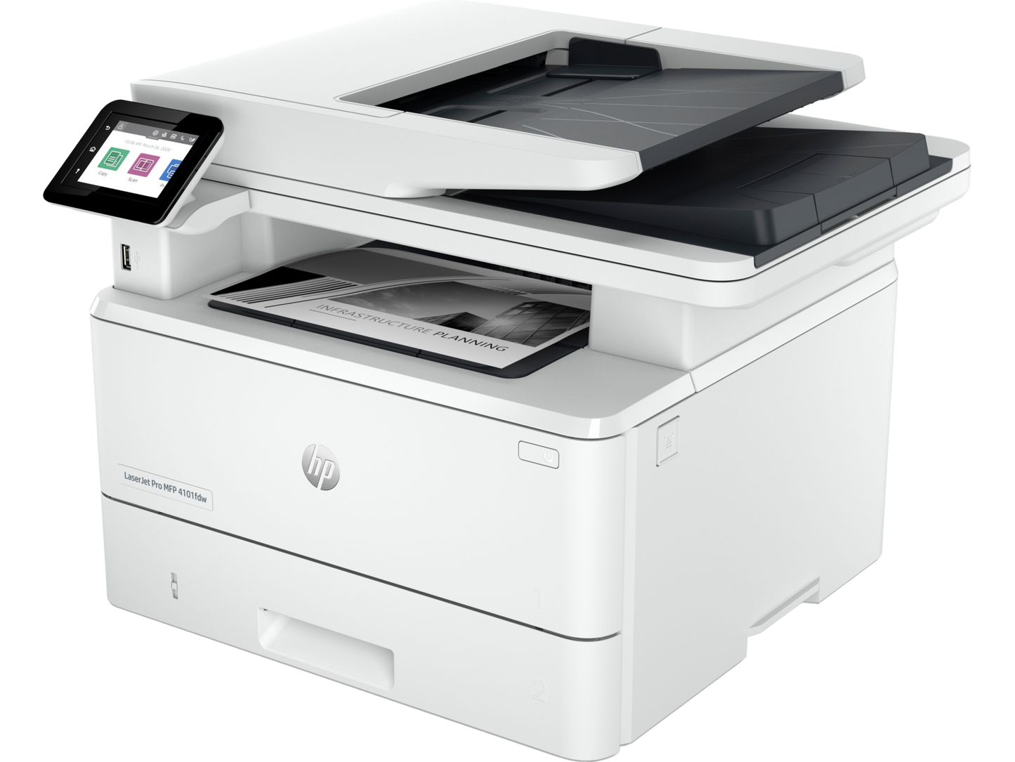 HP LaserJet Pro MFP 4101fdw Wireless Printer