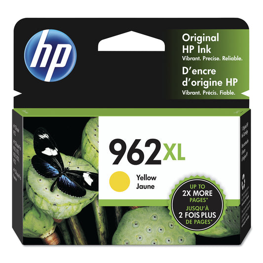 HP 962XL High-Yield Yellow Ink Cartridge (3JA02AN)