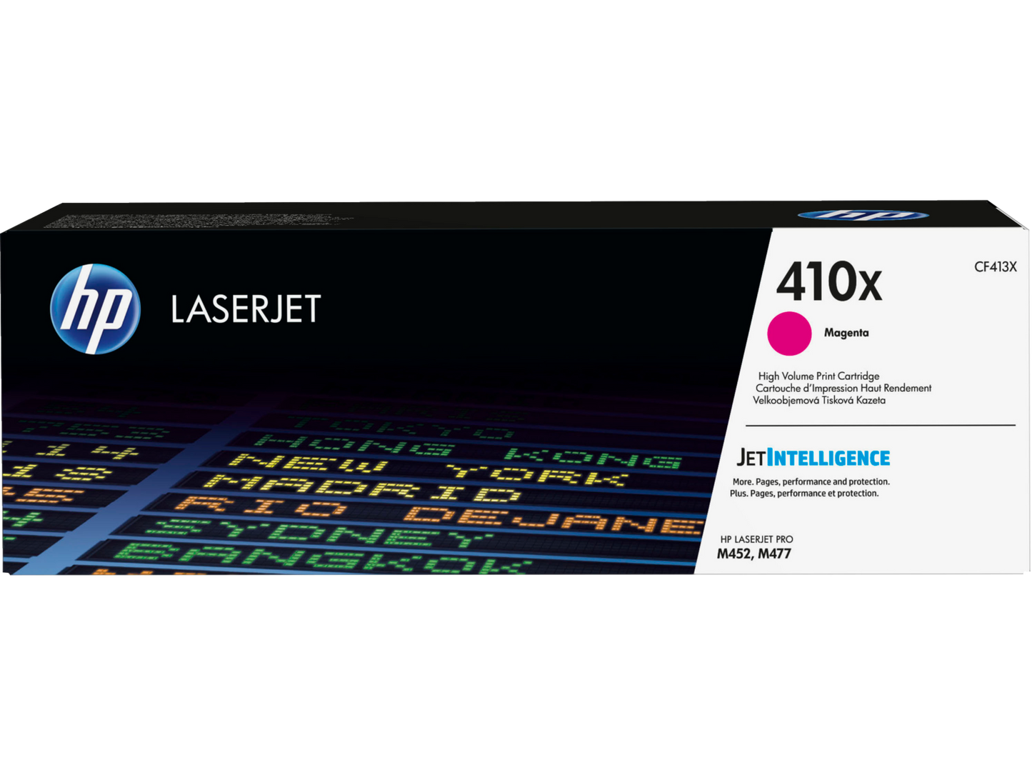 HP 410X (CF413X) High-Yield Toner Cartridge - Magenta