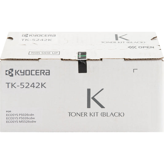 Kyocera TK-5242K Black Toner Cartridge (High Yield - 4,000 Pages)