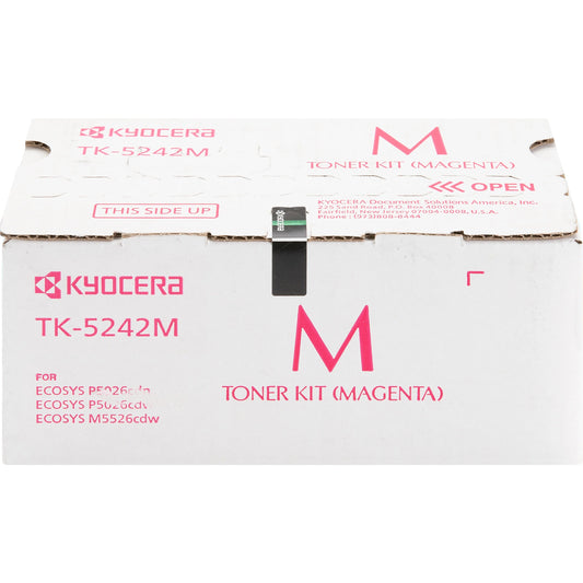 Kyocera TK-5242M Magenta Toner Cartridge (High Yield - 3,000 Pages)