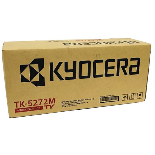 Kyocera TK-5272M Magenta Toner Cartridge (High Yield - 6,000 Pages)